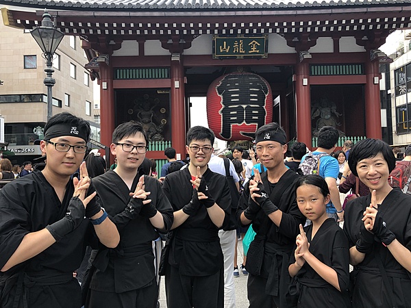 忍者體驗 in 東京