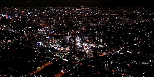 Osaka Night View Helicopter Sightseeing Flight, Osaka Bay Helicopter Cruising Plan