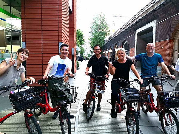 3小時E-Bike東京&銀座自行車之旅&神戶牛午餐