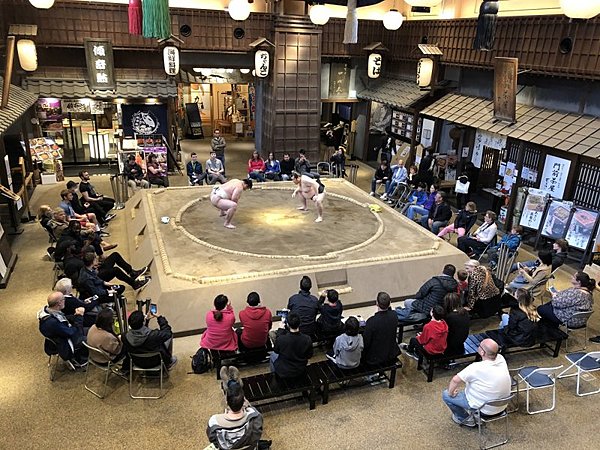 體驗相撲文化、在「兩國 江戶NOREN」享用午餐