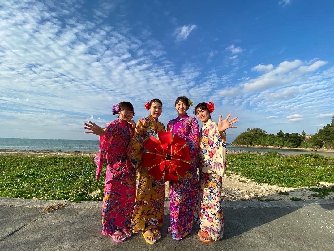 美Ra產Planning 琉球傳統服裝「琉裝」體驗 上下分離式方案 - 沖繩今歸仁 - 完美行體驗
