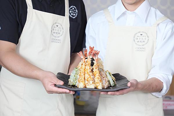 天婦羅職人親自傳授 份量滿點的“富士山天丼”製作體驗
